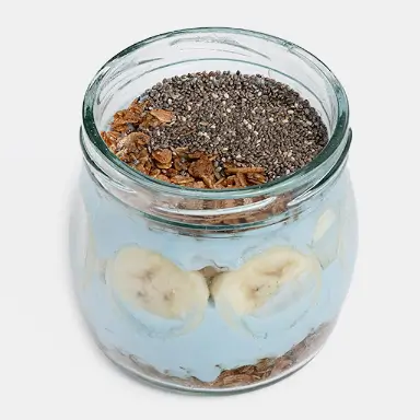 کاسه‌ اسپرولینای آبی